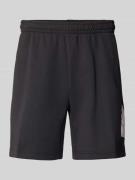 ADIDAS SPORTSWEAR Sweatshorts mit Label-Detail in Black, Größe L