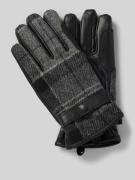 Barbour Handschuhe mit Druckknopfverschluss Modell 'NEWBROUGH' in Anth...