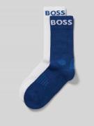 BOSS Socken mit Label-Detail im 2er-Pack in Royal, Größe 39-42