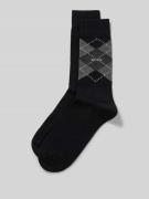 BOSS Socken mit Label-Detail im 2er-Pack in Black, Größe 39-42