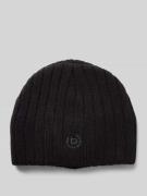 bugatti Beanie mit Logo-Stitching in Black, Größe 1