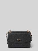 Guess Handtasche mit Label-Applikation Modell 'CRESIDIA' in Black, Grö...