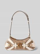 Guess Handtasche mit Label-Applikation Modell 'MINTHA' in Offwhite, Gr...