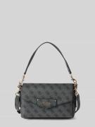 Guess Handtasche mit Label-Applikation Modell 'ECO BRENTON' in Black, ...