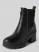 Guess Stiefeletten mit Label-Patch Modell 'YVETTEN' in Black, Größe 36