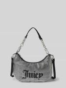 Juicy Couture Hobo Bag mit Strasssteinbesatz Modell 'HAZEL' in Black, ...