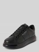 Karl Lagerfeld Ledersneaker mit Label-Schriftzug Modell 'LOW KAPRI' in...