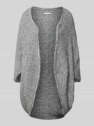 OPUS Cardigan mit offener Vorderseite Modell 'Amaryllis' in Hellgrau, ...