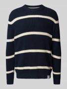 Pepe Jeans Strickpullover mit Rundhalsausschnitt Modell 'Cairo' in Mar...