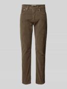 Pierre Cardin Tapered Fit Cordhose mit Baumwolle Modell 'LYON' in Mitt...