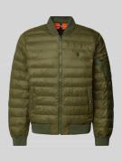 POLO RALPH LAUREN Steppjacke mit Stehkragen Modell 'TERRA' in Oliv, Gr...