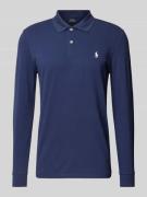 POLO RALPH LAUREN Tailored Fit Poloshirt mit Logo-Stitching in Marine,...