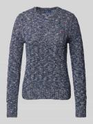 POLO RALPH LAUREN Strickpullover mit Zopfmuster Modell 'RAGG JULIE' in...