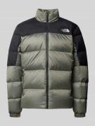 The North Face Steppjacke mit Stehkragen Modell 'DIABLO' in Hellgrau, ...