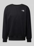 The North Face Sweatshirt mit Label-Print Modell 'AXYS' in Black, Größ...