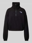 The North Face Cropped Sweatshirt mit Stehkragen Modell "Glacier" in B...