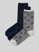 Tommy Hilfiger Socken mit Label-Stitching in Dunkelblau, Größe 35-38