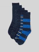 Tommy Hilfiger Socken mit Label-Stitching im 5er-Pack in Marine, Größe...