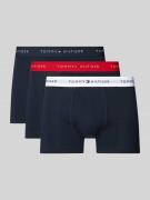 Tommy Hilfiger Trunks mit Logo-Stitching im 3er-Pack in Marine, Größe ...