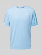 Under Armour T-Shirt mit Label-Print Modell 'Tech Utility' in Rauchbla...