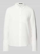 Windsor Regular Fit Bluse mit Button-Down-Kragen in Offwhite, Größe 40