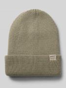 Barts Beanie mit Label-Detail Modell 'KINABALU' in Schilf, Größe 1