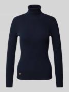 Lauren Ralph Lauren Rollkragenpullover mit Feinripp Modell 'AMANDA' in...