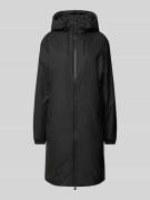 RAINS Parka mit Zweiwege-Reißverschluss Modell 'Lohja' in Black, Größe...