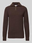 SELECTED HOMME Strickpullover mit gerippten Abschlüssen Modell 'LAND' ...