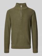 SELECTED HOMME Strickpullover mit gerippten Abschlüssen Modell 'AXEL' ...