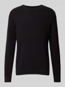 SELECTED HOMME Strickpullover mit gerippten Abschlüssen Modell 'ROSS' ...