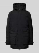 Superdry Parka mit Stehkragen in Black, Größe L