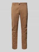 camel active Tapered Fit Chino mit Gesäßtaschen Modell 'TORONTO' in Ca...