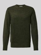 Casual Friday Strickpullover mit gerippten Abschlüssen Modell 'Karl' i...