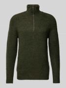 Casual Friday Strickpullover mit Troyer-Kragen Modell 'Kristian' in Du...