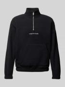 Jack & Jones Sweatshirt mit Stehkragen Modell 'VESTERBRO' in Black, Gr...