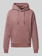 Jack & Jones Hoodie mit Kapuze Modell 'BRADLEY' in Altrosa, Größe L