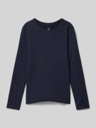 Jack & Jones Longsleeve mit Strukturmuster Modell 'BLUHARRY' in Marine...