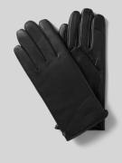 Roeckl Handschuhe mit Label-Detail Modell 'Boston' in Black, Größe 10