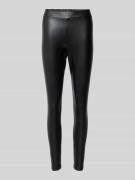 Vero Moda Skinny Fit Leggings aus Kunstleder Modell 'GAYA' in Black, G...