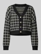 Vero Moda Strickjacke mit überschnittenen Schultern Modell 'KIA' in Bl...