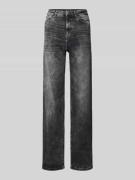 Only Wide Fit High-Waist-Jeans mit Nieten an den Taschenkanten Modell ...