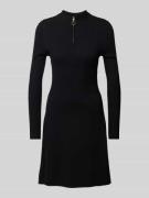 Only Strickkleid mit Turtleneck Modell 'DEE HAZEL' in Black, Größe L