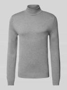 Only & Sons Rollkragenpullover mit Label-Applikation Modell 'WYLER' in...