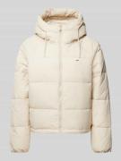 Tommy Jeans Steppjacke mit Kapuze Modell 'VAIL' in Beige, Größe M