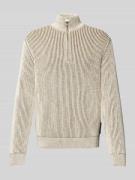 Armedangels Strickpullover mit Stehkragen Modell 'MAATEY' in Offwhite,...