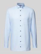 OLYMP Modern Fit Business-Hemd mit Button-Down-Kragen in Hellblau, Grö...