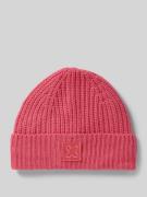 Codello Beanie mit breitem Umschlag in Pink, Größe 1