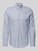 SEIDENSTICKER Slim Fit Business-Hemd mit Button-Down-Kragen in Marine,...