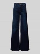 Cambio Flared Jeans mit 5-Pocket-Design Modell 'PALAZZO' in Dunkelblau...